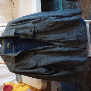 Eddie Bauer grey and blue XL Shirt